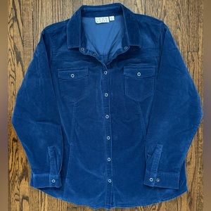 Joan Rivers Cotton Corduroy Shirt